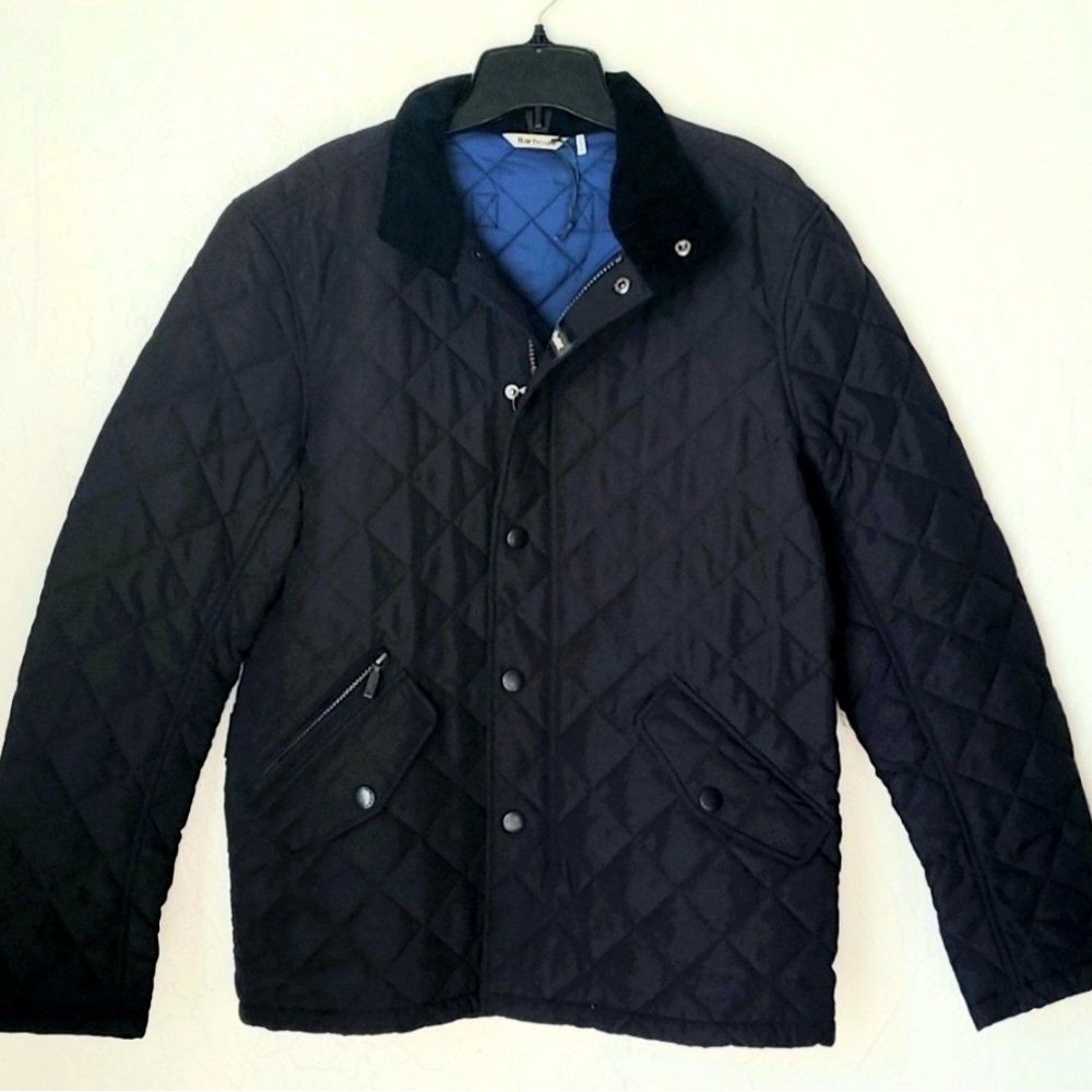 Barbour Shoveler Quilted Jacket (DARK NAVY)